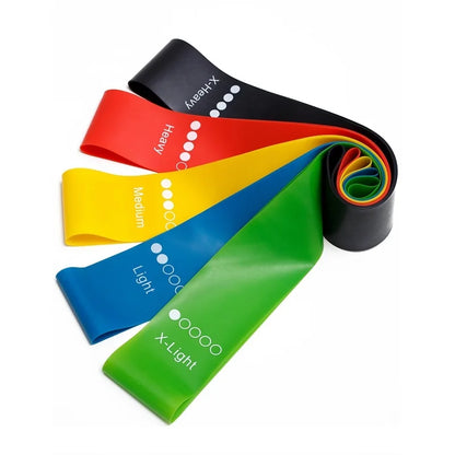 5Pcs/Set Resistance Bands