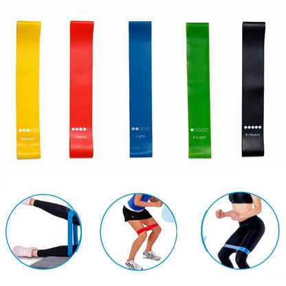 5Pcs/Set Resistance Bands