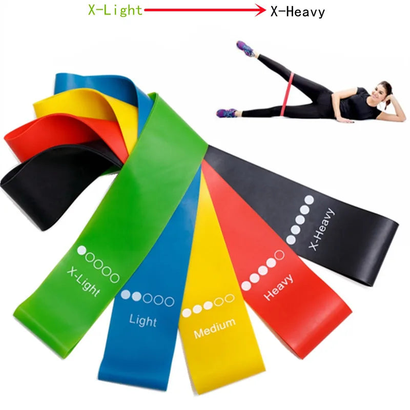 5Pcs/Set Resistance Bands